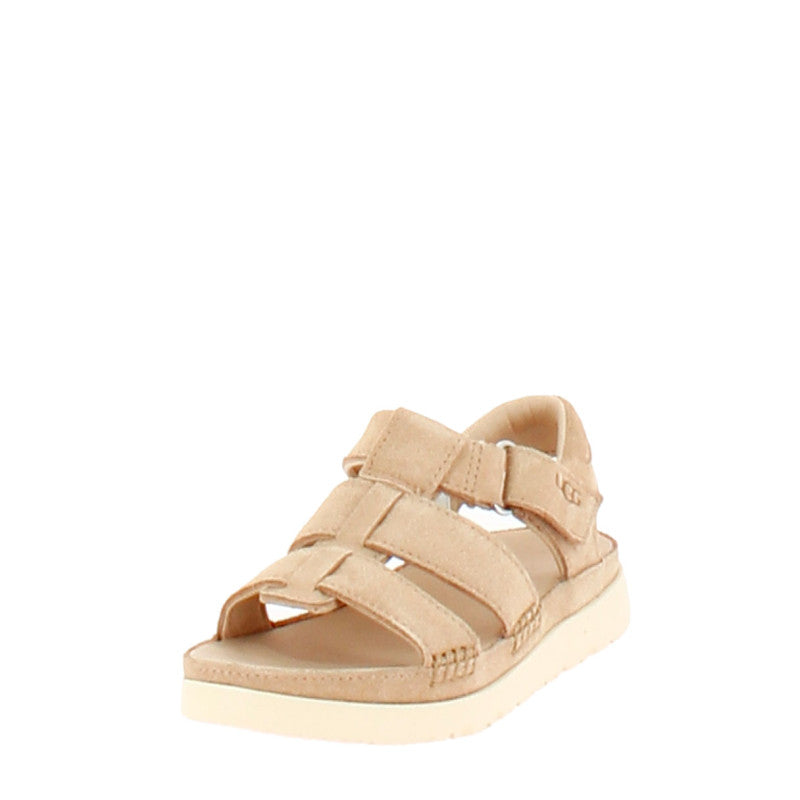K-Goldenstar Strap Sandals - Beige