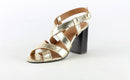 Sandales A Talon Jessy - Gold Sandales A Talon Nalaïm