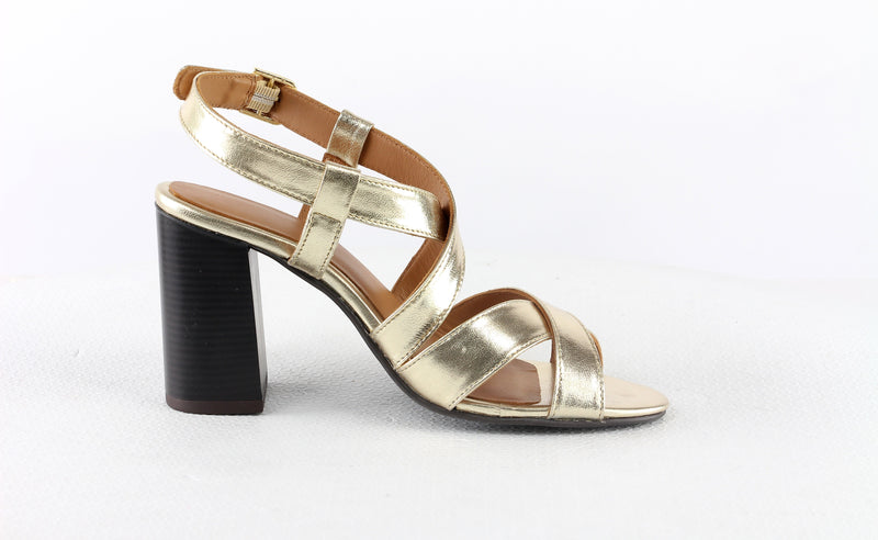 Sandales A Talon Jessy - Gold Sandales A Talon Nalaïm