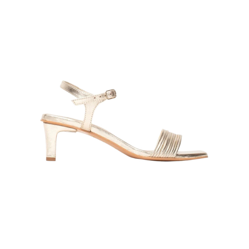 Sandales A Talons Abey - Or Sandales À Talon White Sun