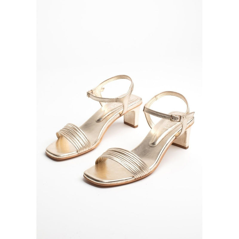 Sandales A Talons Abey - Or Sandales À Talon White Sun