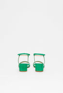 Sandales Abbeye Velours - Vert - Claudie Pierlot - The Bradery