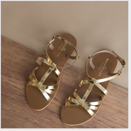 Sandalias Aishwarya - Dark Gold SANDALIAS Les Bagatelles