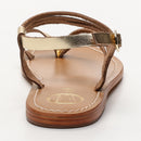 Sandalias Aquiraz - Oro Oscuro - Sandalias Sol Blancas Mujer