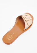 Sandalias Ardashir - Beige - Sandalias de sol blancas para mujer
