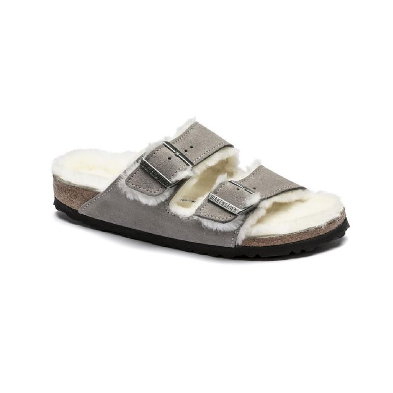 Sandales Arizona - Gris - Femme - Birkenstock - Birkenstock - The Bradery