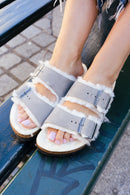 Sandales Arizona - Gris - Femme - Birkenstock - Birkenstock - The Bradery