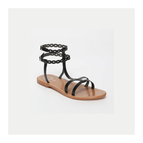 Sandales Avec Attache Cheville Jessamine - Black SANDALES White Sun