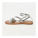 Sandales Avec Attache Cheville Tammy - Silver SANDALES White Sun