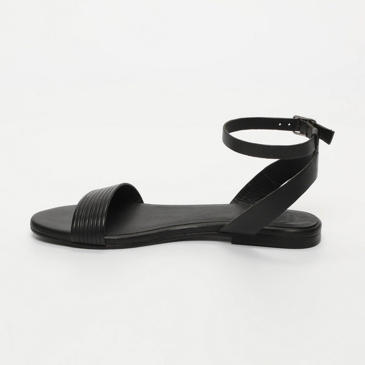 Taylin Ankle Strap Sandals - Black SANDALS White Sun
