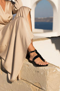 Sandales Avec Attache Cheville Trisha - Noir - White Sun - White Sun* - The Bradery