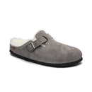 Sandales Boston Shearling - Gris - Homme - Birkenstock - The Bradery