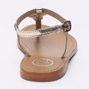 Sandalias Cymatium - Dorado - Mujer - Sol Blanco - Sol Blanco* - The Bradery