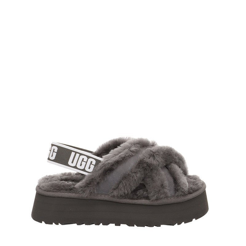 Disco Cross Slide Sandals - Grey - Women - UGG - The Bradery