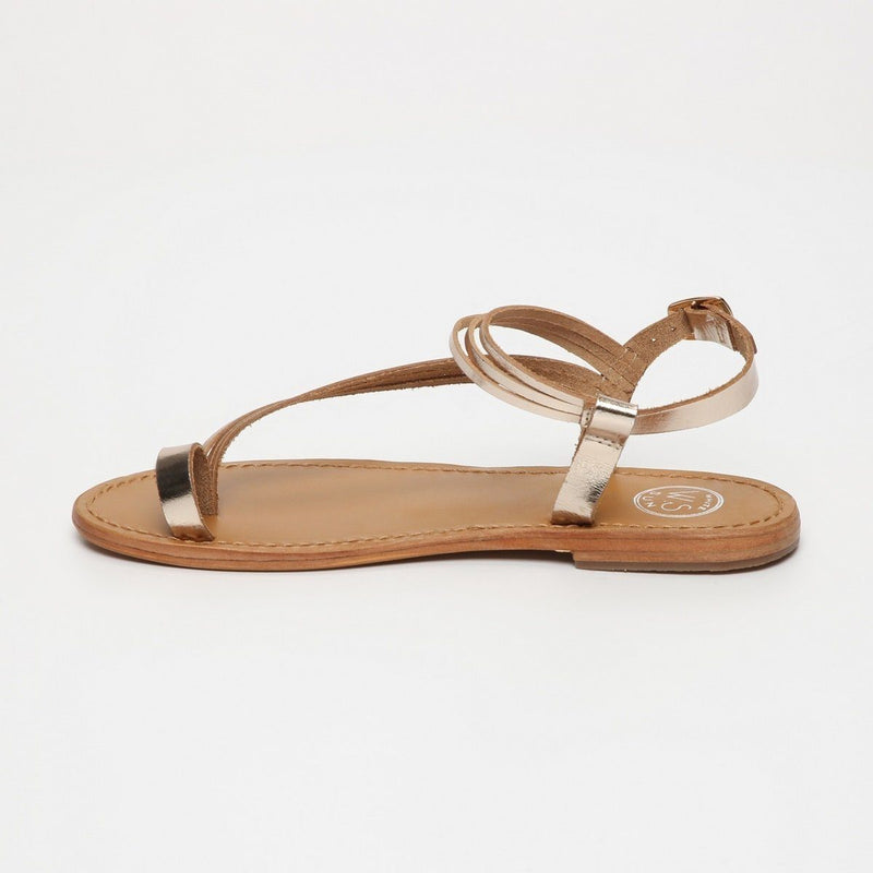 Sandales Entre-Doigts Aquiraz - Platine - White Sun - White Sun* - The Bradery