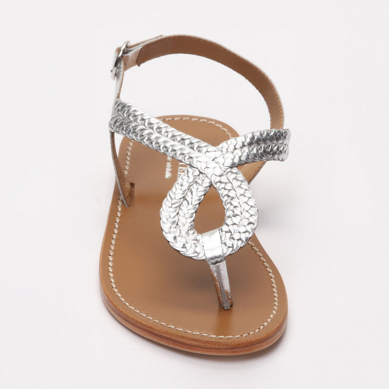 Entre-Doigts Chadrima Sandals - Silver ENTRE-DOIGTS SANDALS Les Bagatelles