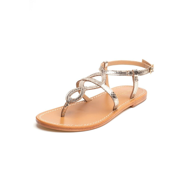 Sandalias Entre-Doigts Confite - Oro Sandalias Entre-Doigts Les Bagatelles