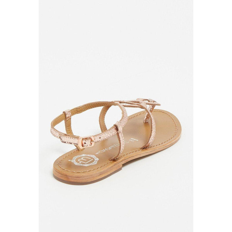 Confite Entre-Doigts Sandals - Pink Gold - Les Bagatelles - Les Bagatelles* - The Bradery