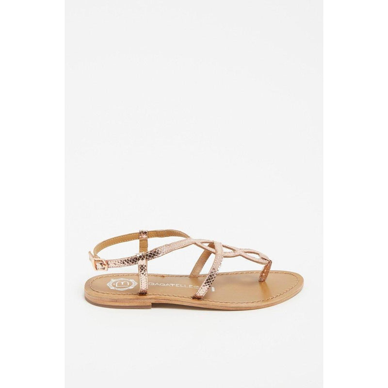 Confite Entre-Doigts Sandals - Pink Gold - Les Bagatelles - Les Bagatelles* - The Bradery
