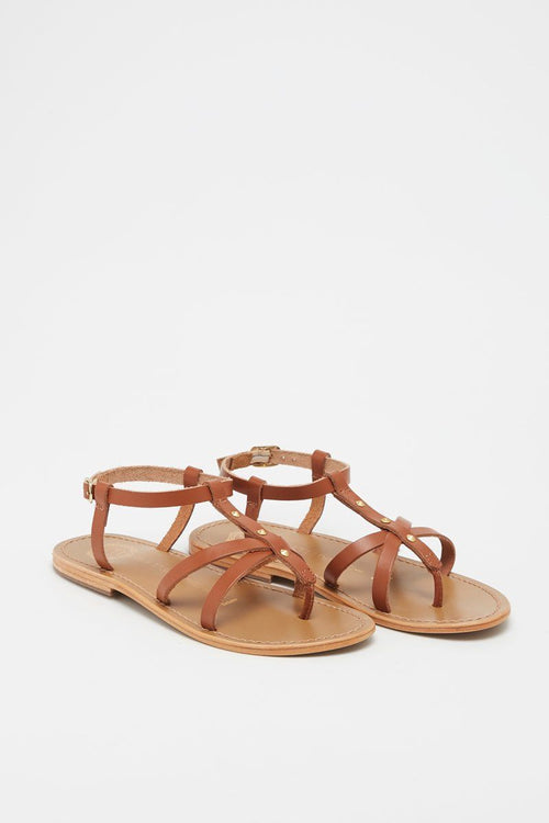 Sandales Entre-Doigts Graham - Camel - Les Bagatelles - Les Bagatelles* - The Bradery