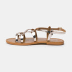 Sandales Entre-Doigts Graham - Gold - Les Bagatelles - Les Bagatelles* - The Bradery