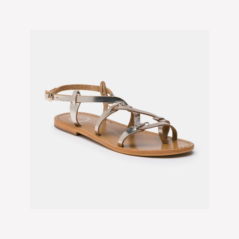 Sandales Entre-Doigts Graham - Gold - Les Bagatelles - Les Bagatelles* - The Bradery
