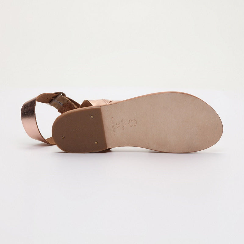 Lee Entre-Doigts Sandals - Rose Gold - Les Bagatelles - Les Bagatelles* - The Bradery