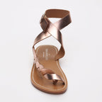 Sandales Entre-Doigts Lee - Or Rose - Les Bagatelles - Les Bagatelles* - The Bradery