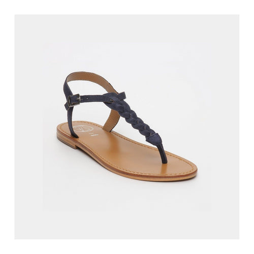 Sandales Entre-Doigts Natal - Navy Blue Sandals À Entre-Doigts White Sun