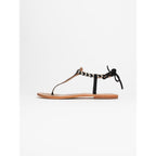 Entre-Doigts Smith Sandals - Black+Silver Entre-Doigts Sandals Les Bagatelles