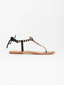 Sandales Entre-Doigts Smith - Black+Silver Sandales Entre-Doigts Les Bagatelles