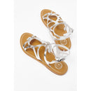 Sandales Entre-Doigts Sobral - Argent Sandales À Entre-Doigts White Sun