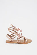 Sandales Essentielles Crescent - Pink Gold - Les Bagatelles* - The Bradery