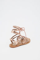 Sandales Essentielles Crescent - Pink Gold - Les Bagatelles* - The Bradery