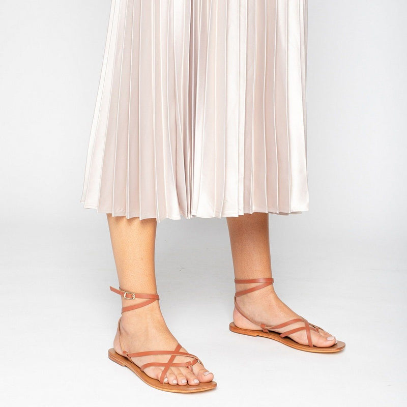 Sandales Essentielles Elanie - Camel - Les Bagatelles - Les Bagatelles* - The Bradery