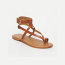 Sandales Essentielles Hermance - Camel Sandales Essentielles White Sun