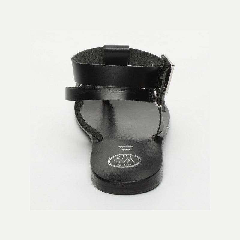 Sandales Essentielles Hermance - Noir Sandales Essentielles White Sun