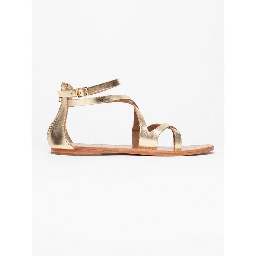 Sandales Essentielles Jacenia - Dark Gold - Les Bagatelles* - The Bradery