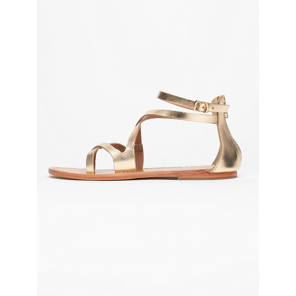 Sandales Essentielles Jacenia - Dark Gold - Les Bagatelles* - The Bradery