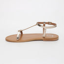 Sandalias Lagorn Essential - Sandalias Sun Essential Doradas Blancas