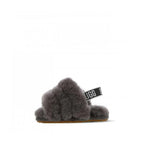 Sandales Fluff Yeah Slide Enfant - Gris - Enfant - UGG - The Bradery
