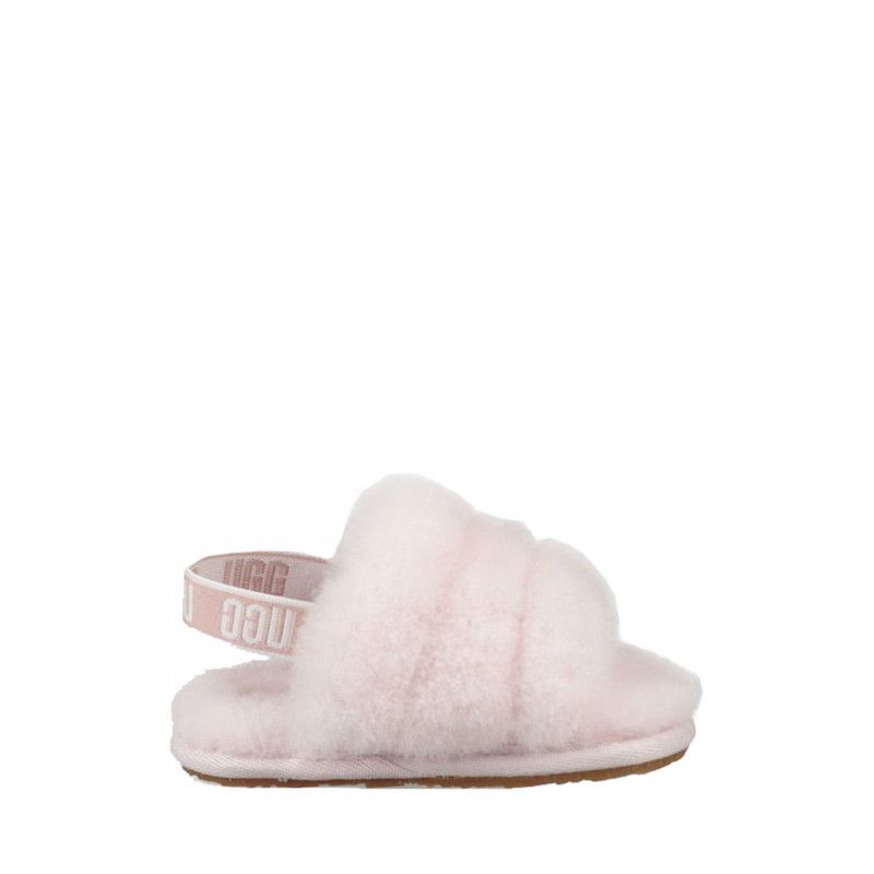 Fluff Yeah Slide Sandals Kids - Pink - Kids - UGG - The Bradery