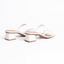 Frida sandals - Leather Blanc - Anaki - The Bradery