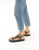 Sandales Henia - Noir Sandales Nalaïm