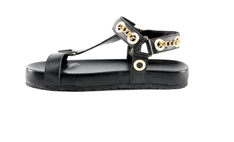 Sandales Henia - Noir Sandales Nalaïm