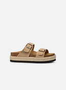 Sandales Ines Suede - Beige - Femme - Scholl - The Bradery