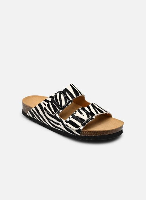 Sandalias Josephine de piel estampada - Beige - Mujer - Scholl -La Bradery