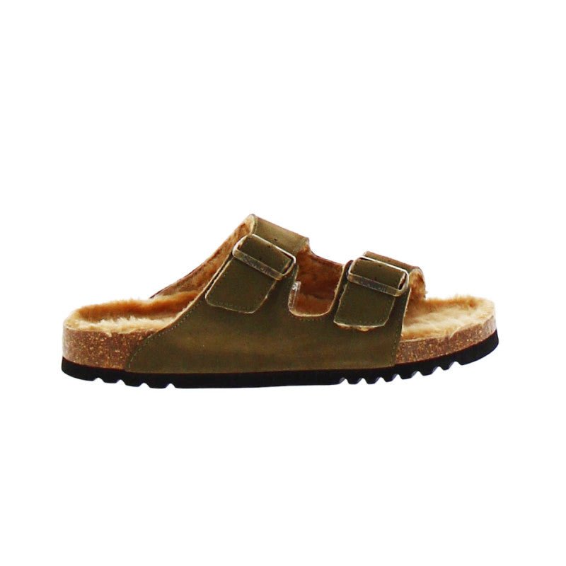 Sandales Josephine Suede Bis - Vert - Femme - Scholl - The Bradery