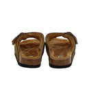 Sandales Josephine Suede Bis - Vert - Femme - Scholl - The Bradery