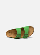 Sandales Josephine Suede - Vert - Femme - Scholl - The Bradery